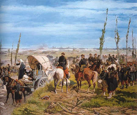 Campo Italiano alla battaglia di Magenta Giovanni fattori CAMPO ITALIANO ALLA BATTAGLIA DI MAGENTA
